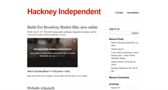 Desktop Screenshot of hackneyindependent.org