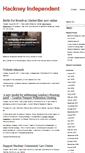 Mobile Screenshot of hackneyindependent.org